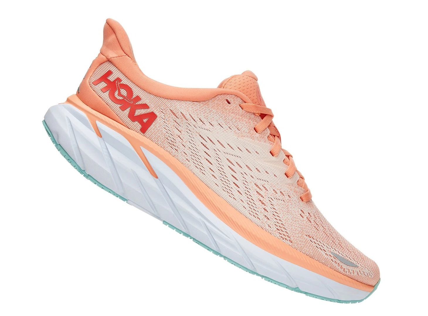 HOKA Women's Clifton 8 - Cantaloupe/Silver Peony (1119394-CSPY) 4 HOKA Women's Clifton 8 - Cantaloupe/Silver Peony (1119394-CSPY) - Image 2