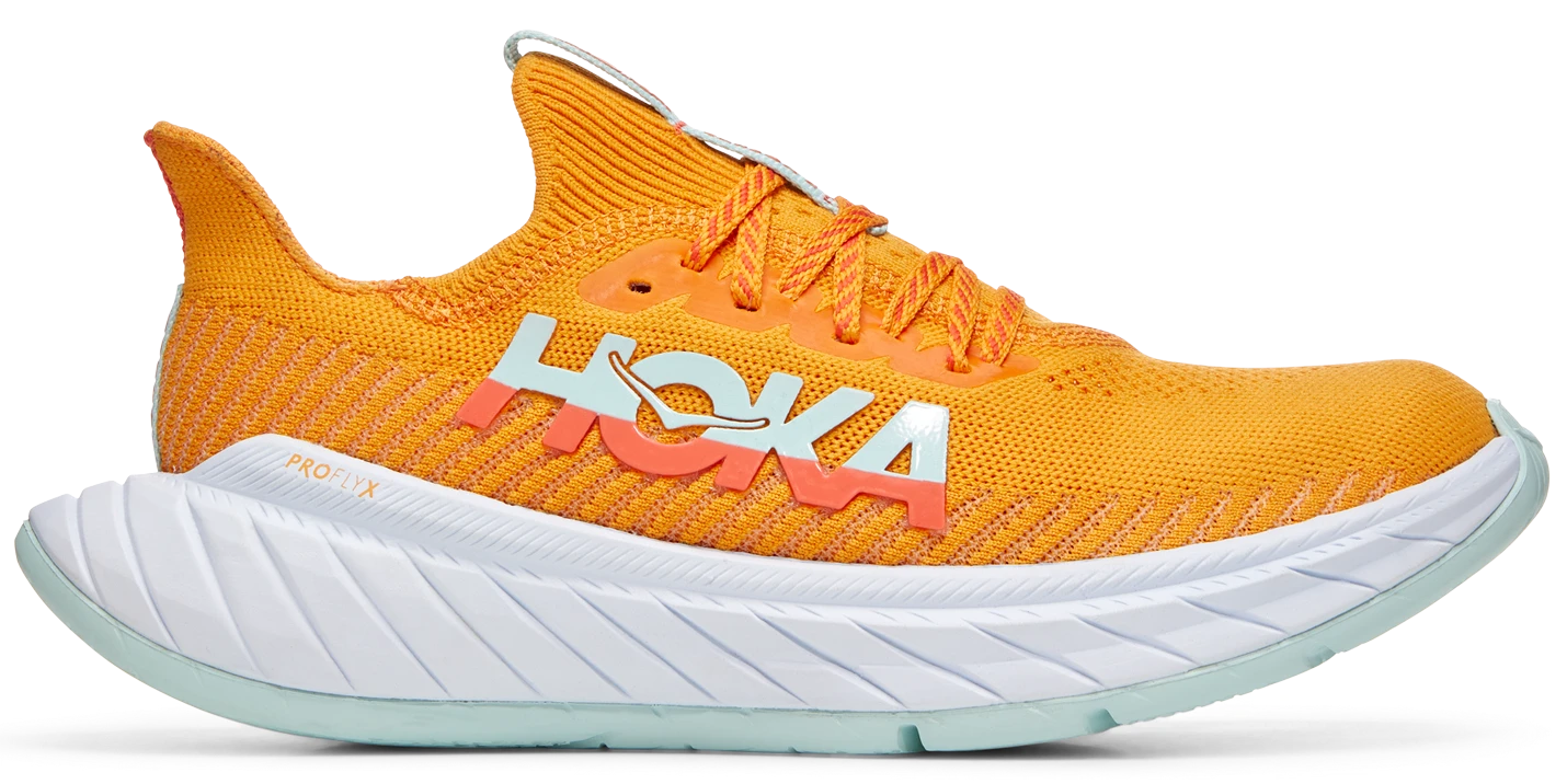 HOKA Women's Carbon X 3 - Radiant Yellow/Camellia (1123193-RYCM) 3 HOKA Women's Carbon X 3 - Radiant Yellow/Camellia (1123193-RYCM)