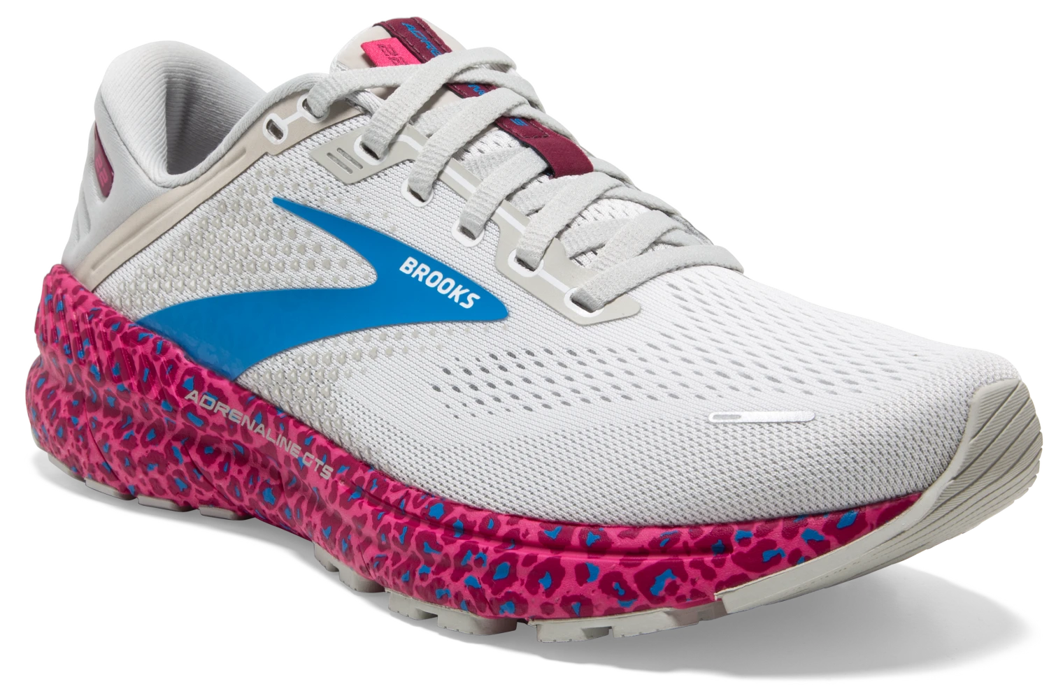 Brooks Women's Adrenaline GTS 22 - White/Oyster/Brilliant (1203531B160) 4 Brooks Women's Adrenaline GTS 22 - White/Oyster/Brilliant (1203531B160) - Image 2