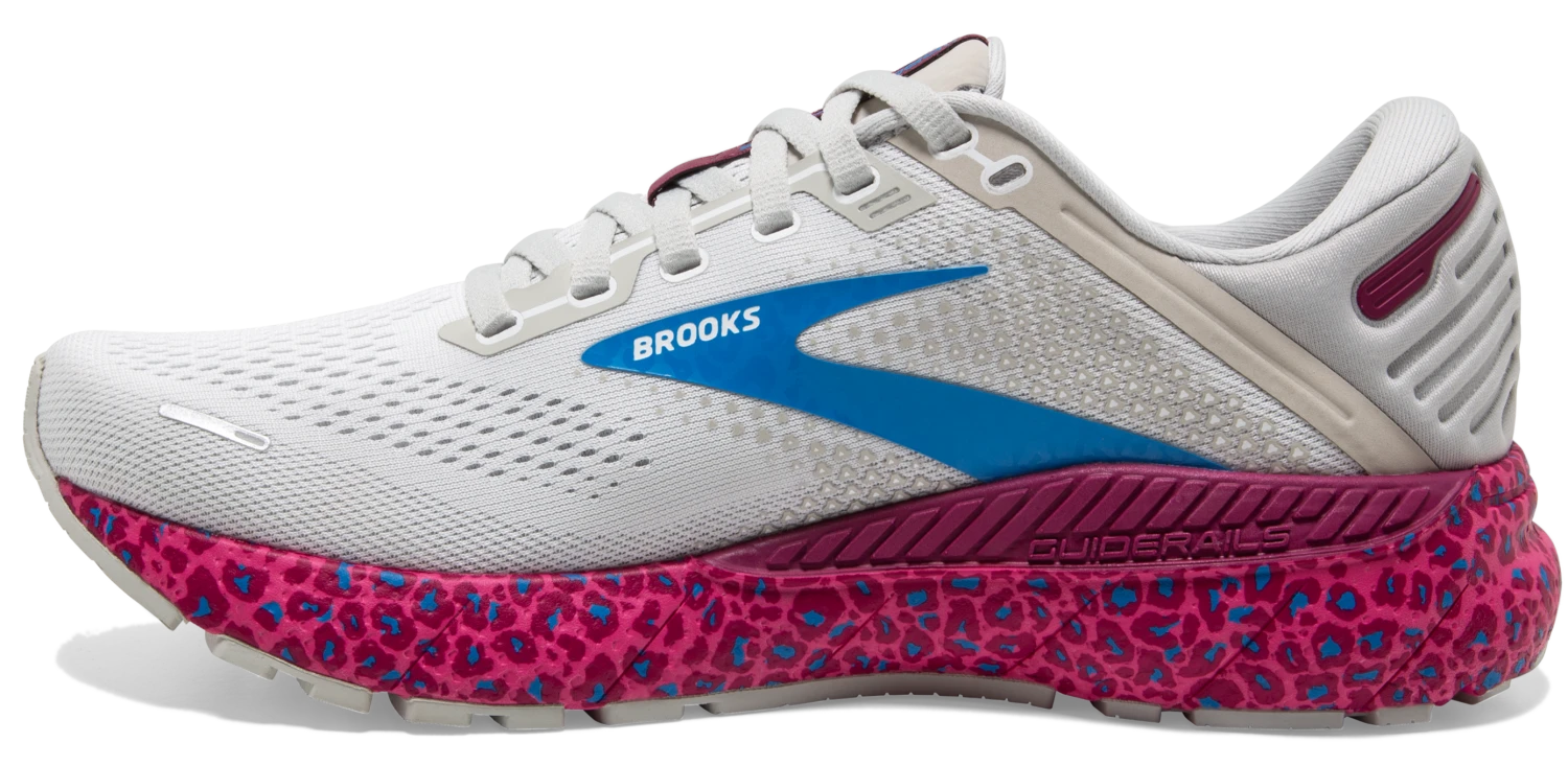Brooks Women's Adrenaline GTS 22 - White/Oyster/Brilliant (1203531B160) 6 Brooks Women's Adrenaline GTS 22 - White/Oyster/Brilliant (1203531B160) - Image 4