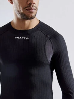 Craft Men's Active Extreme X Baselayer - Black (1909679-999000) 10 Craft Men's Active Extreme X Baselayer - Black (1909679-999000) -Sports Fashion Store 1909679 999000 ActiveExtremeXCNLS Closeup3 Preview