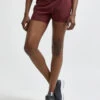 Craft Women's Advance Essence 2-IN-1 Shorts - Truffle (1910722-439000) -Sports Fashion Store 1910722 439000 ADVEssence2 in 1ShortsW Closeup1 Preview