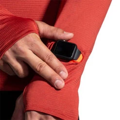 Brooks Men's Notch Thermal Hoodie - Copper/Heather Dark Copper (211402682) 11 Brooks Men's Notch Thermal Hoodie - Copper/Heather Dark Copper (211402682) -Sports Fashion Store 211402 682 D3 Notch Thermal Hoodie 2