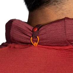 Brooks Men's Notch Thermal Hoodie - Copper/Heather Dark Copper (211402682) 13 Brooks Men's Notch Thermal Hoodie - Copper/Heather Dark Copper (211402682) -Sports Fashion Store 211402 682 D5 Notch Thermal Hoodie 2