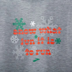 Front Page -Sports Fashion Store 211404 047 D1 Run Merry Distance Graphic LS