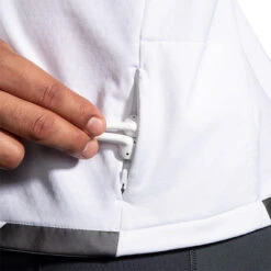 Brooks Men's Run Visible Thermal Hoodie - White/Asphalt/Nightlife (211411134) -Sports Fashion Store 211411 134 D2 Run Visible Thermal Hoodie