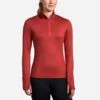 Brooks Women's Dash Half Zip (221433) 1 Brooks Women's Dash Half Zip (221433) -Sports Fashion Store 221433 699 mf Dash Half Zip