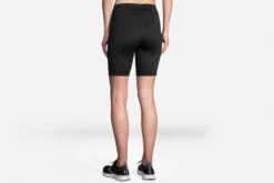 Brooks Women's Method 8" Short Tight - Black (221480001) -Sports Fashion Store 221480 001 MB Method 8in Short Tight