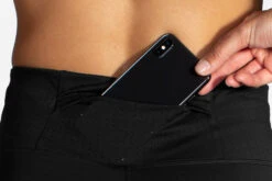 Brooks Women's Method 8" Short Tight - Black (221480001) -Sports Fashion Store 221480 001 d1 Method 8in Short Tight