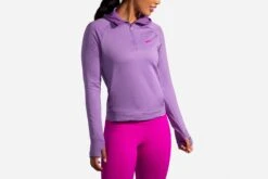 Brooks Women's Notch Thermal Hoodie (221502) -Sports Fashion Store 221502 562 MA Notch Thermal Hoodie