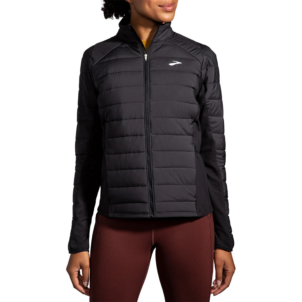 Brooks Women's Shield Hybrid Jacket - Black (221557001) 3 Brooks Women's Shield Hybrid Jacket - Black (221557001)