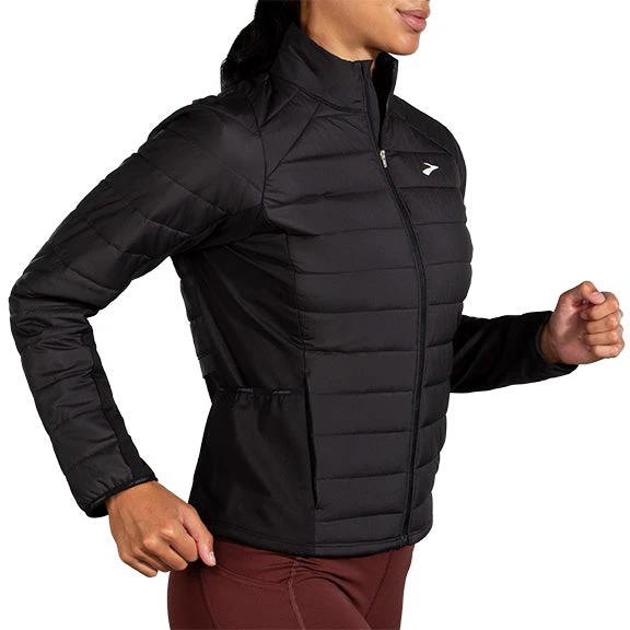 Brooks Women's Shield Hybrid Jacket - Black (221557001) 5 Brooks Women's Shield Hybrid Jacket - Black (221557001) - Image 3