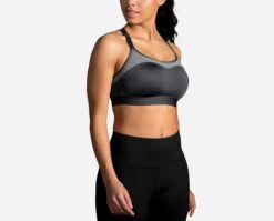 Brooks Women's Dare Racerback Run Bra - Asphalt (350073081) 14 Brooks Women's Dare Racerback Run Bra - Asphalt (350073081) -Sports Fashion Store 350073 081 ma Dare Racerback Run Bra