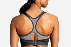 Brooks Women's Dare Racerback Run Bra - Asphalt (350073081) 12 Brooks Women's Dare Racerback Run Bra - Asphalt (350073081) -Sports Fashion Store 350073 081 mb Dare Racerback