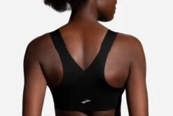 Brooks Women's Dare Zip Run Sports Bra - Black (350075001) -Sports Fashion Store 350075 001 mb Dare Zip 1f5e082a 542e 4506 9134 b2549ecc3fab