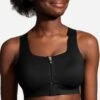 Brooks Women's Dare Zip Run Sports Bra - Black (350075001) 1 Brooks Women's Dare Zip Run Sports Bra - Black (350075001) -Sports Fashion Store 350075 001 mf Dare Zip bc3445bc 2283 4feb 8405 27e025bf9d6c