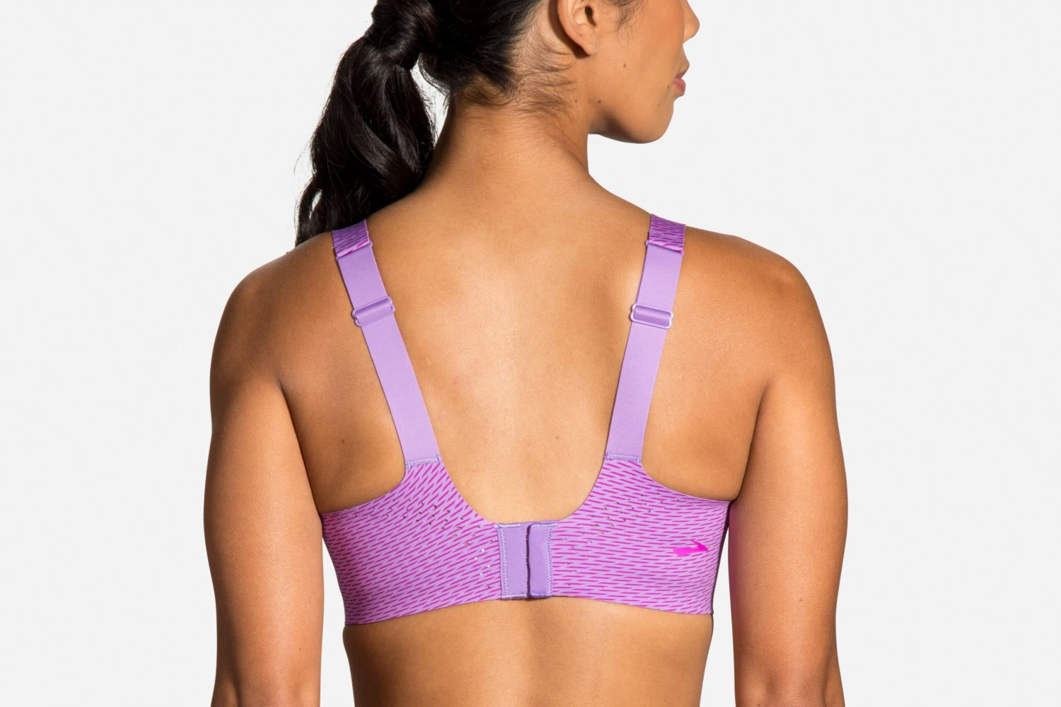 Brooks Dare Scoopback Run Bra - Heliotrope (350077519) 4 Brooks Dare Scoopback Run Bra - Heliotrope (350077519) - Image 2