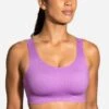Brooks Dare Scoopback Run Bra - Heliotrope (350077519) 2 Brooks Dare Scoopback Run Bra - Heliotrope (350077519) -Sports Fashion Store 350077 519 MF Dare Scoopback Run Bra