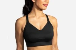Brooks Women's Drive Interlace Run Bra (350082) -Sports Fashion Store 350082 001 MF Drive Interlace Run Bra