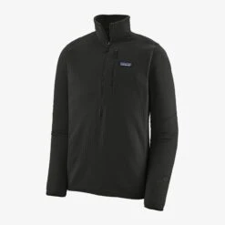 Patagonia Men's R1 Fleece Pullover 10 Patagonia Men's R1 Fleece Pullover -Sports Fashion Store 40110 BLK