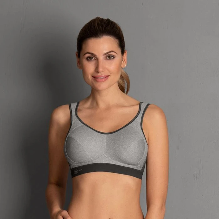 Anita Active Extreme Control Sports Bra - Grey (5527-254) 3 Anita Active Extreme Control Sports Bra - Grey (5527-254)