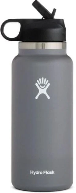 Hydro Flask 32oz Wide Mouth W/ Straw Lid Bottles (W32BSW) -Sports Fashion Store 683128bb dac2 4b71 866e f4e538c0b19e 1 1