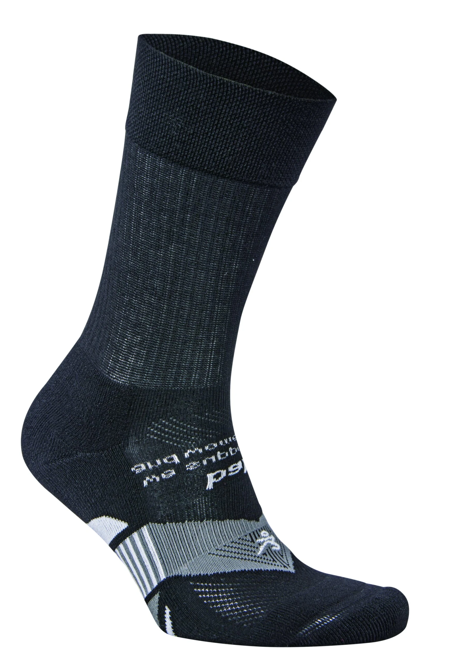 Balega Enduro Physical Training Crew Running Socks - Black (8984-0300) 3 Balega Enduro Physical Training Crew Running Socks - Black (8984-0300)
