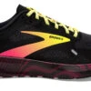 Brooks Men's Launch 9 -Sports Fashion Store BrooksMensLaunch9 Black Pink Yellow 1