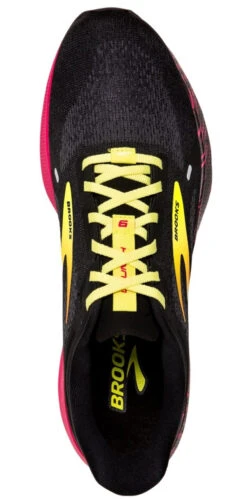 Brooks Men's Launch 9 10 Brooks Men's Launch 9 -Sports Fashion Store BrooksMensLaunch9 Black Pink Yellow 4