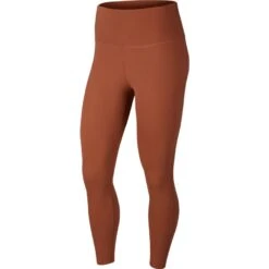 Nike Women's Yoga Luxe 7/8 Tights - Red Bark/Terra Blush (CJ4203-275) 16 Nike Women's Yoga Luxe 7/8 Tights - Red Bark/Terra Blush (CJ4203-275) -Sports Fashion Store CJ4203 275 PHSFH001