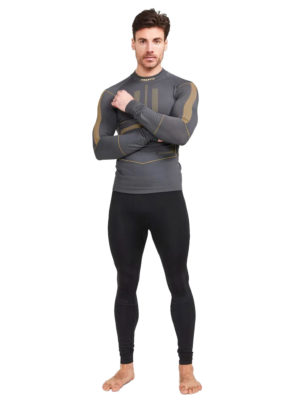 Craft Men's Active Intensity Crewneck Baselayer 6 Craft Men's Active Intensity Crewneck Baselayer - Image 4