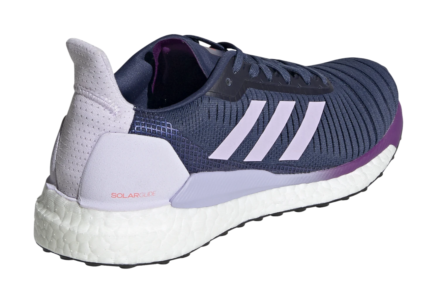 Adidas Women's Solar Glide 19 - Tech Indigo/Cloud White/Purple Tint (EE4333) 5 Adidas Women's Solar Glide 19 - Tech Indigo/Cloud White/Purple Tint (EE4333) - Image 3