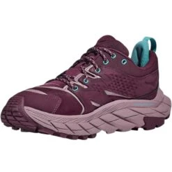 HOKA Women's Anacapa Low GTX -Sports Fashion Store HOKAWomensAnacapaLowGTXGrapeWine Elderberry 1