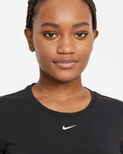 Women's Nike Dri Fit One Luxe Short Sleeve - Black (DD0618-010) 12 Women's Nike Dri Fit One Luxe Short Sleeve - Black (DD0618-010) -Sports Fashion Store ONELUXE3