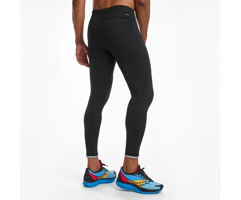 Saucony Men's Solstice Tight - Black (SAM800275-BK) 4 Saucony Men's Solstice Tight - Black (SAM800275-BK) - Image 2