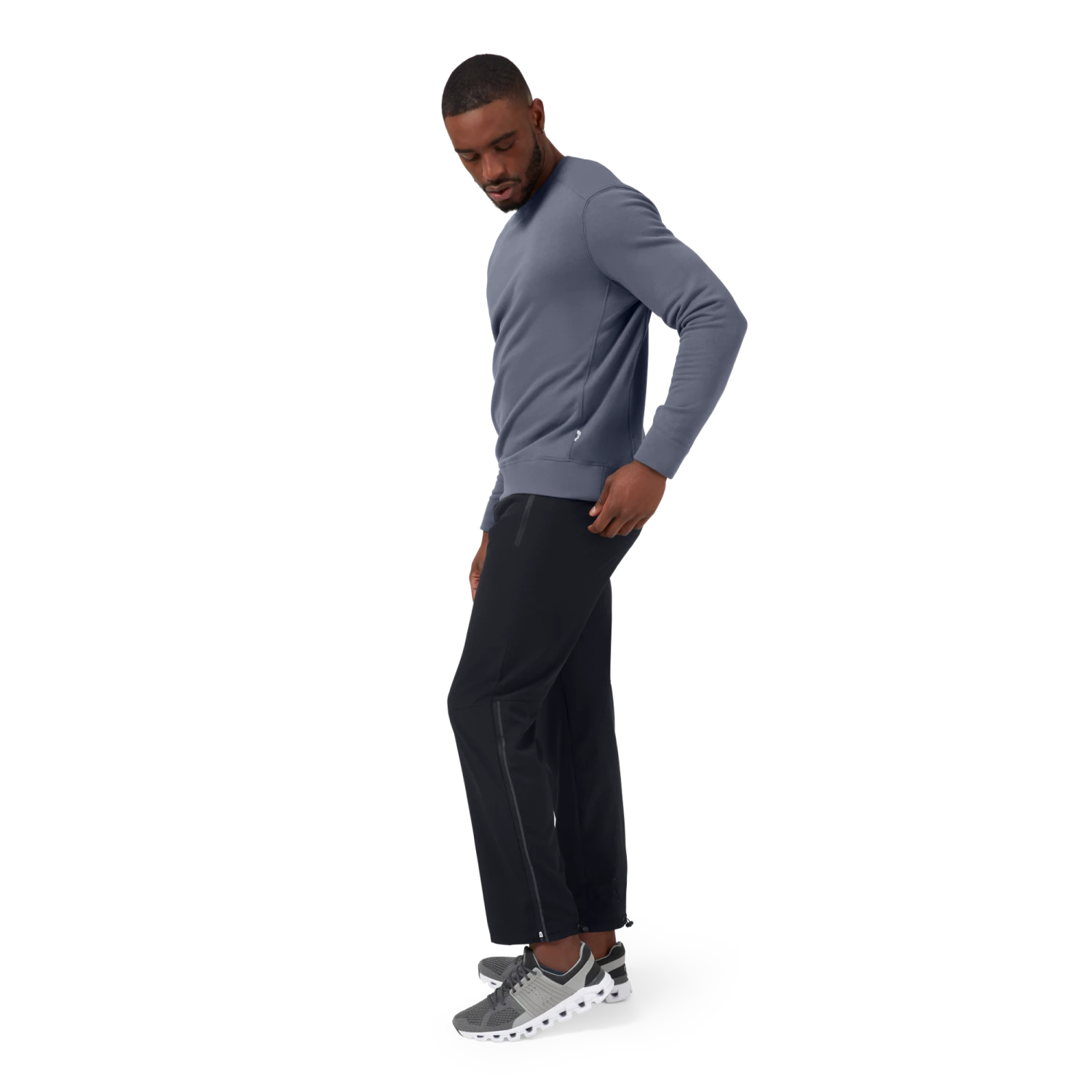 On Running Men's Track Pant - Black (166.00335) 4 On Running Men's Track Pant - Black (166.00335) - Image 2