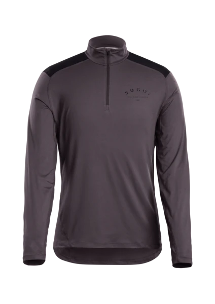 Sugoi Men's Titan Core Zip - Dark Charcoal Origin (U607020M3SD) 3 Sugoi Men's Titan Core Zip - Dark Charcoal Origin (U607020M3SD)