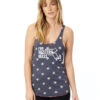 Women's Western Mass Racerback Stars And Stripes Tank - Navy Blue (RUNWEST-AA1927P-S) 2 Women's Western Mass Racerback Stars And Stripes Tank - Navy Blue (RUNWEST-AA1927P-S) -Sports Fashion Store aa1927p gy z 3