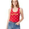 Women's Boston Racerback Stars And Stripes Tank - Red (BOS-AA1927P-TRS) -Sports Fashion Store aa1927p n1 z 4