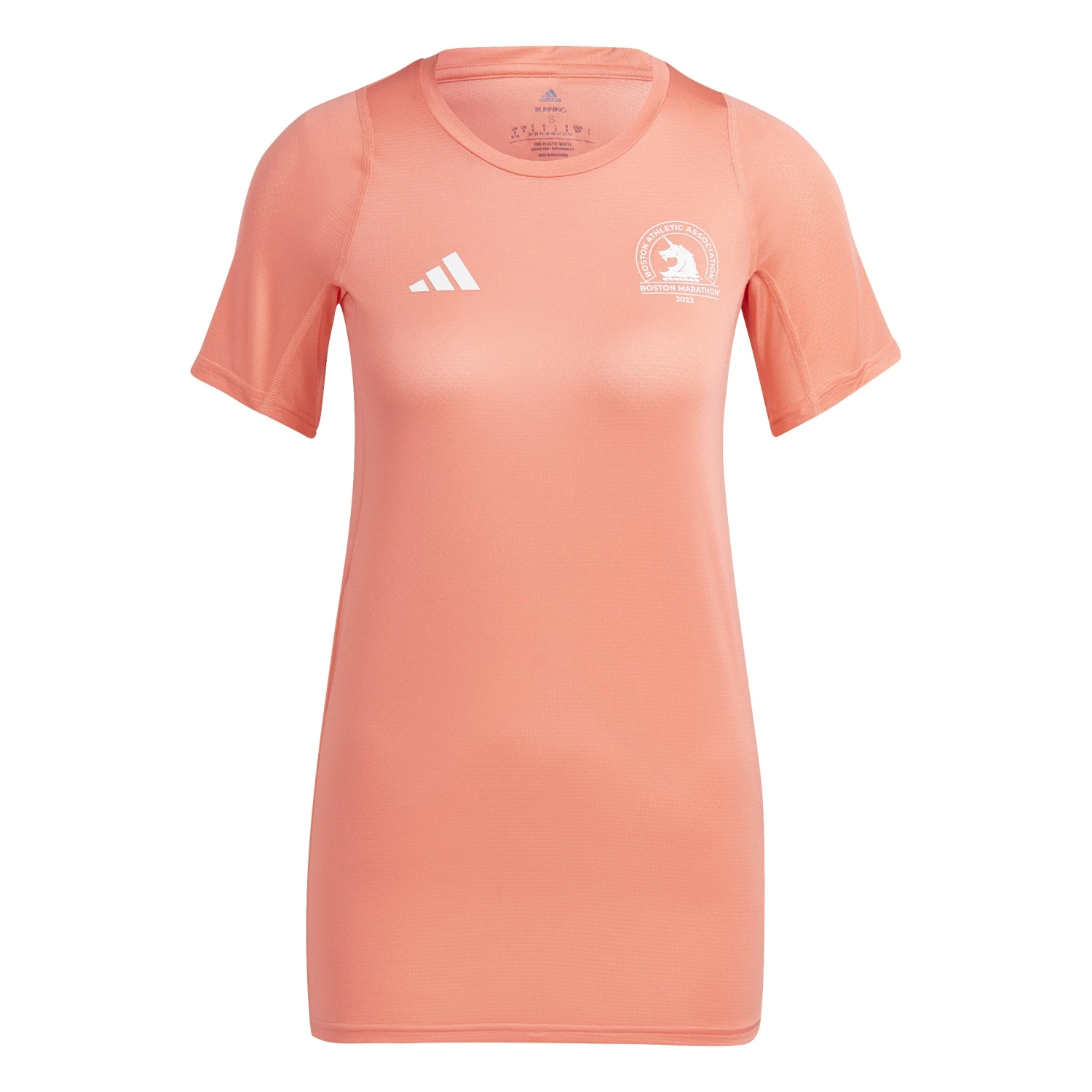 Adidas Women's Boston Marathon® 2023 Allover Print T-Shirt 8 Adidas Women's Boston Marathon® 2023 Allover Print T-Shirt - Image 6