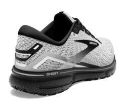 Brooks Men's Ghost 15 -Sports Fashion Store brooks mens ghost 15 white black 5