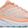 HOKA Women's Clifton 8 - Cantaloupe/Silver Peony (1119394-CSPY) -Sports Fashion Store cae29bdb e104 49d8 93a5 c69f28fd2186