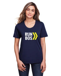 Women's RUN BOS Performance Short Sleeve Tee (TS-RUNBOS-CE111W) 12 Women's RUN BOS Performance Short Sleeve Tee (TS-RUNBOS-CE111W) -Sports Fashion Store ce111w mr z 81c48320 3735 4377 b569 232c27d83f2b
