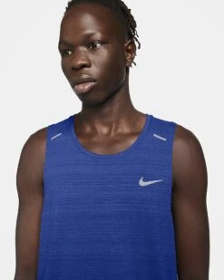 Nike Men's Dri-FIT Miler Tank - Game Royal (CU5982-480) 8 Nike Men's Dri-FIT Miler Tank - Game Royal (CU5982-480) -Sports Fashion Store dri fit miler mens running tank hnP2xX 2