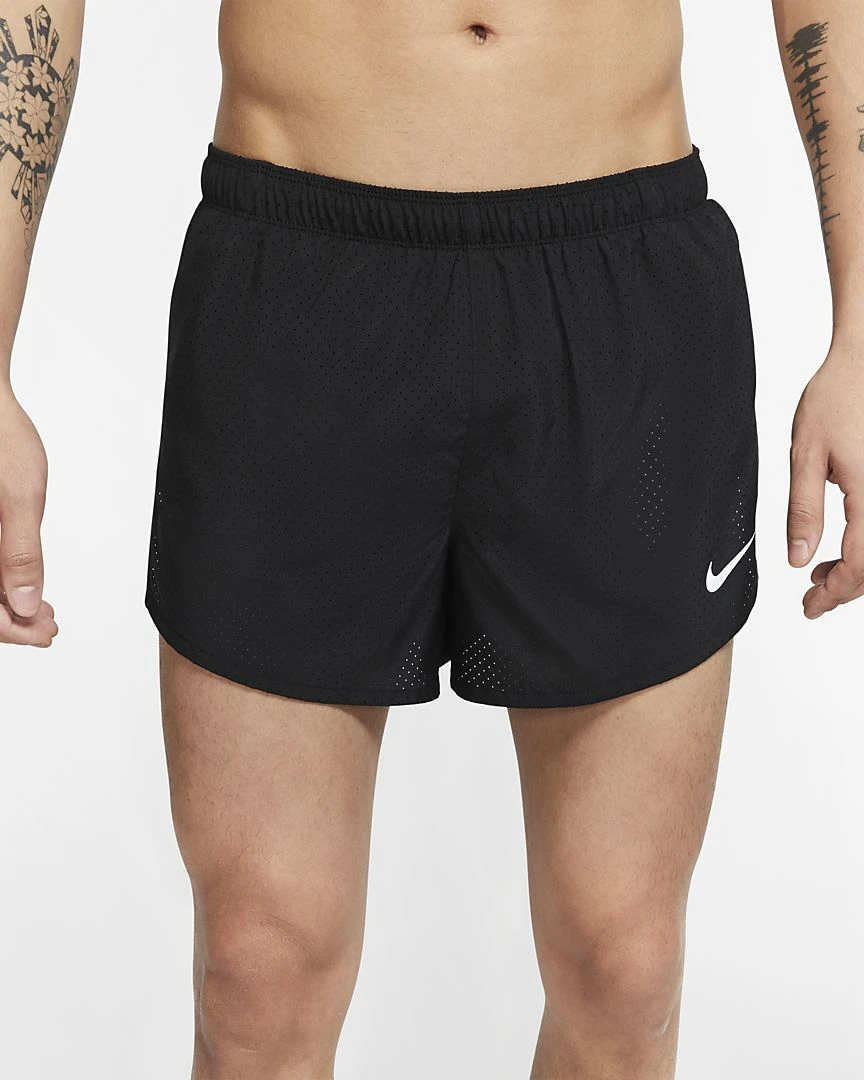 Nike Men's Fast 4" Short - Black (CJ7847-010) 5 Nike Men's Fast 4" Short - Black (CJ7847-010) - Image 3