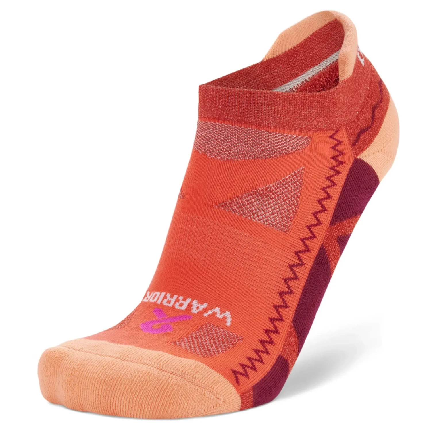 Balega Women's Grit And Grace Beautiful Warrior - Pink/Peach (7496-8818) 4 Balega Women's Grit And Grace Beautiful Warrior - Pink/Peach (7496-8818) - Image 2