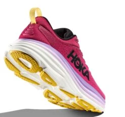 HOKA Women's Bondi 8 -Sports Fashion Store hoka womens bondi 8 cherry 4