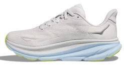 HOKA Women's Clifton 9 12 HOKA Women's Clifton 9 -Sports Fashion Store hoka womens clifton nine running shoe gray blue
