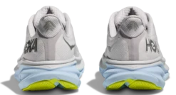 HOKA Women's Clifton 9 15 HOKA Women's Clifton 9 -Sports Fashion Store hoka womens clifton nine running shoe gray blue 6