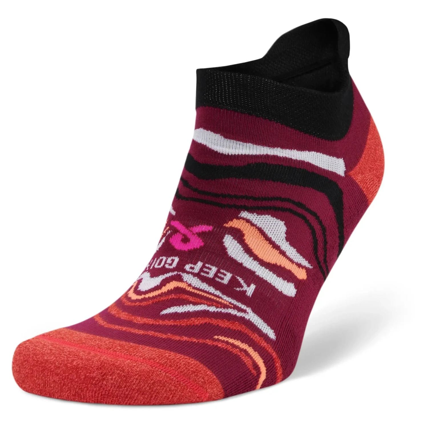 Balega Women's Grit And Grace Be Brave Keep Going Running Socks - Wildberry (7495-0869) 4 Balega Women's Grit And Grace Be Brave Keep Going Running Socks - Wildberry (7495-0869) - Image 2